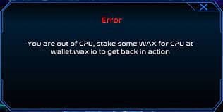 Return (unstake) of WAX cryptocurrency in the game Alient Worlds