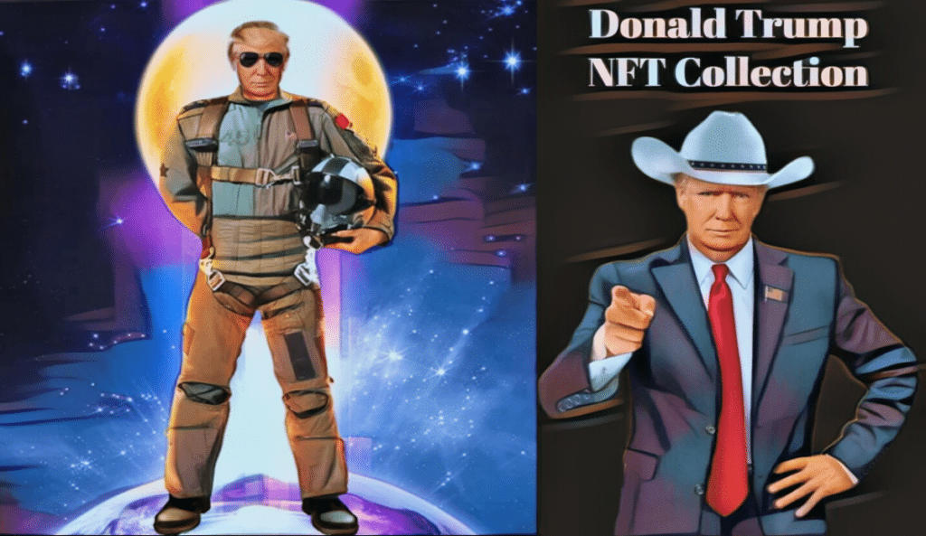 Donald Trump Earned Up to $1 Million With His Most Recent NFT Collection