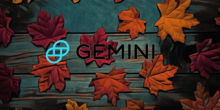 Gemini Recently Filed For Pre-Registration Undertaking In Canada