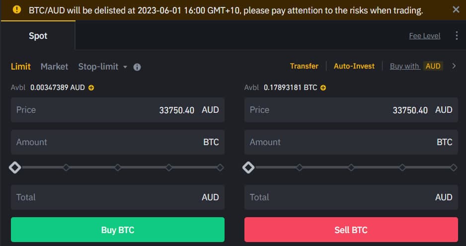 Binance Australia Selling Bitcoin $5K Cheaper As Fiat Ramp Closes