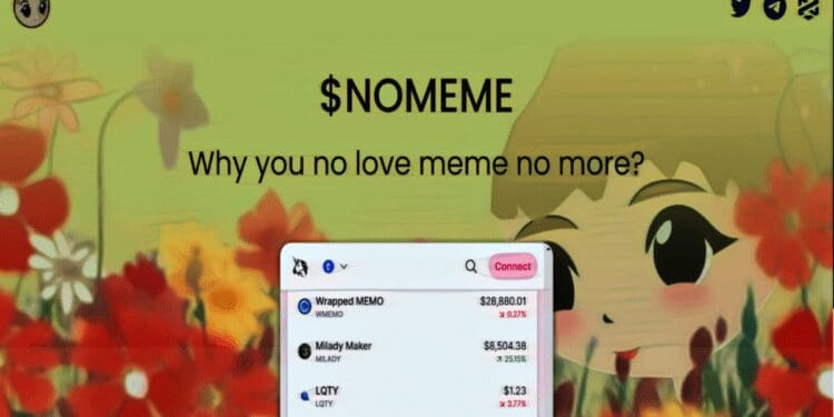 PEPE Takes A Hit, But $NOMEME Skyrockets 700% Following Elon Musk’s Milady NFT Tweet