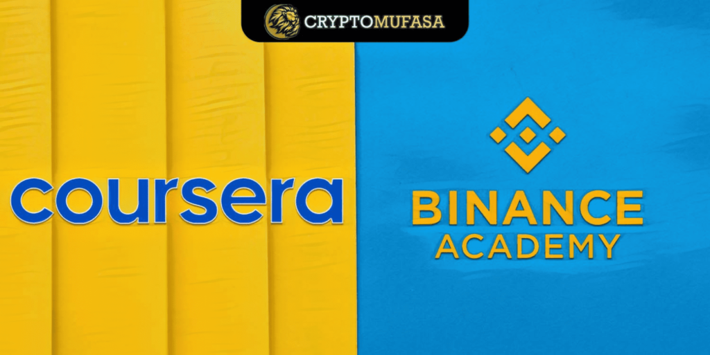 Coursera and Binance Academy