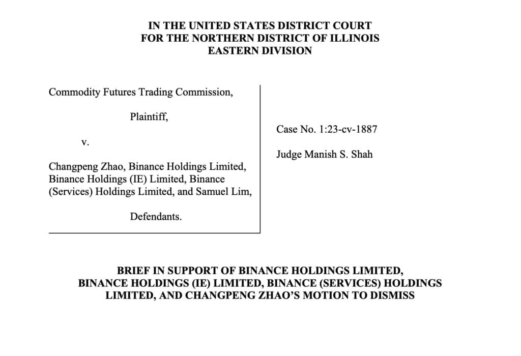 Binance vs. CFTC