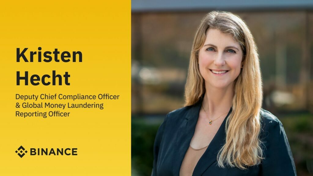 Kristen Hecht binance