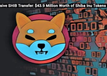 Massive SHIB Transfer: $43.9 Million Worth of Shiba Inu Tokens Moved