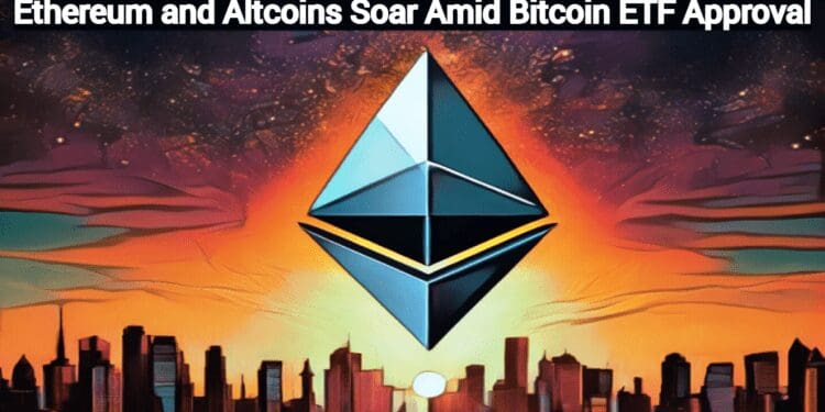 Ethereum and Altcoins Soar Amid Bitcoin ETF Approval