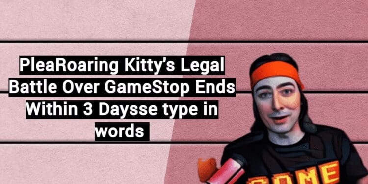 Roaring Kitty’s Legal Battle Over GameStop Ends Within 3 Days