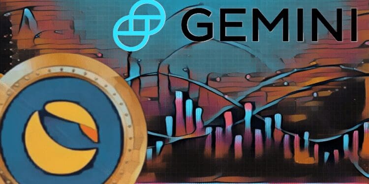 Gemini set to delist Terra Luna Classic (LUNC) and 3 other cryptocurrencies as part of a broader market strategy