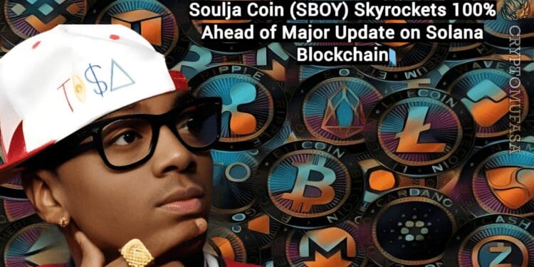 Soulja Coin (SBOY) Skyrockets 100% Ahead of Major Update on Solana Blockchain