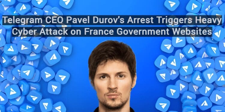 Telegram CEO Pavel Durov’s Arrest Triggers Heavy Cyber Attack on France Government Websites